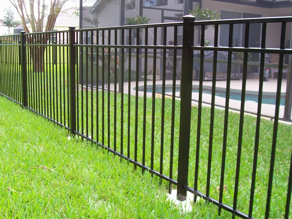 High Quality Garden Used Galvanized Steel Fence Cheap Wrought Iron ...