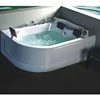 180x140 international corner drain location freestanding massage bathtub big large size whirlpool bath