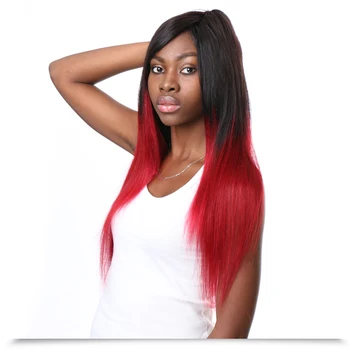 2017 Best Selling Products In Usa Ombre Two Tone Color 1b Burgundy