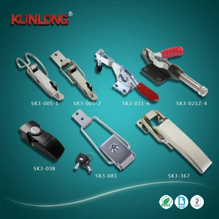 Industrial security combination latch digital door key lock