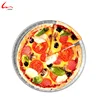 Pizza pan/tray aluminum foil, 12inch non-stick, with embossed pattern,5pcs/set