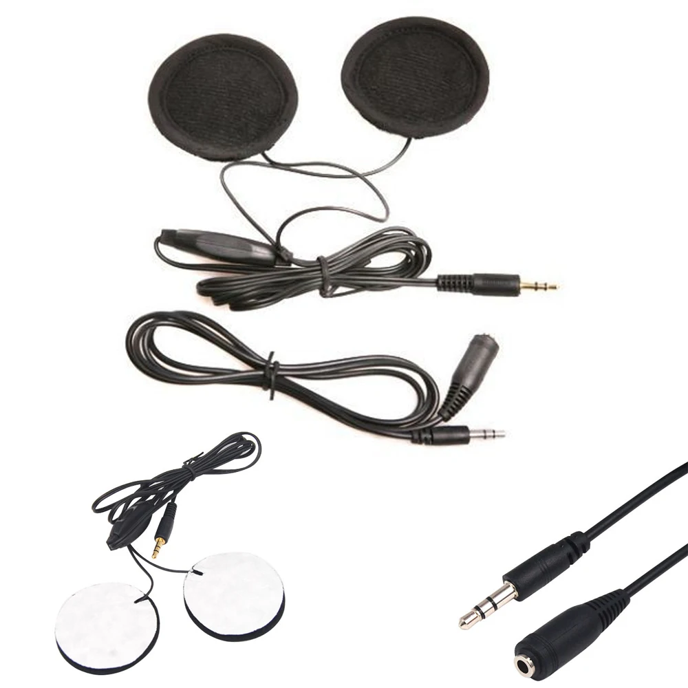 flat headphones for helmet