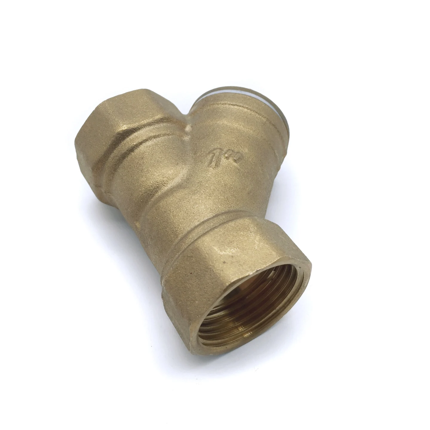 玉环君翔 dn25 锻造黄铜 y型过滤器