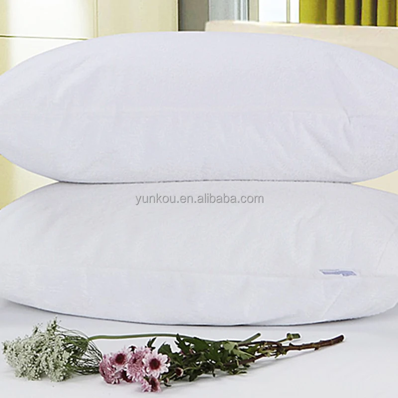 Cotton Terry Cloth Waterproof Pillow Case 100 Polester Micro