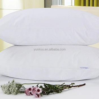 Cotton Terry Cloth Waterproof Pillow Case 100 Polester Micro Fiber Cotton Terry Cloth Waterproof Pillow Case 100 Polester Micro Fiber Filling
