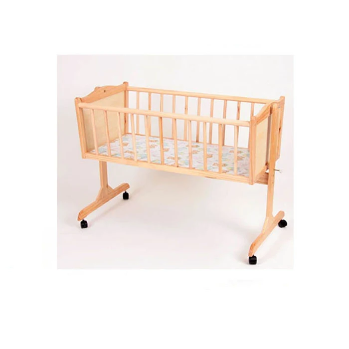 Kids Crib Wholesale Unfinished Furniture Wooden Baby Bed Designs
