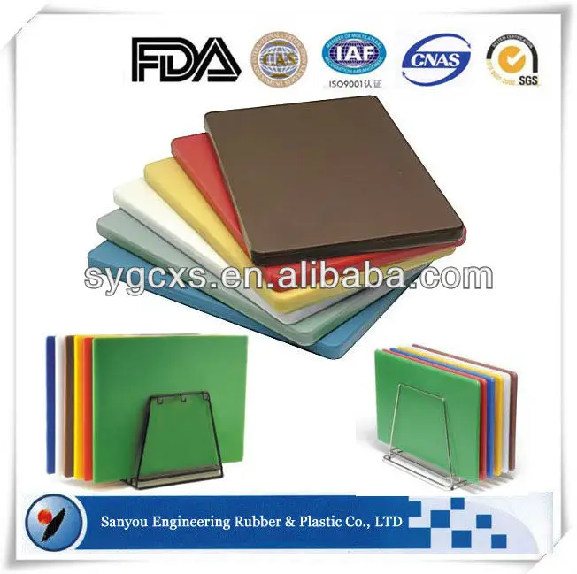 Fda Pe Round Plastic Cutting Board Cheap Plastic Cutting Board/colorful