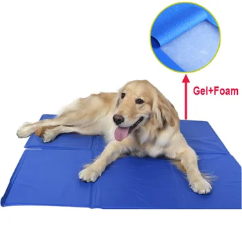 Pet Cooling Pad Self Dog Cooling Indoor Aluminum Alloy Foldable