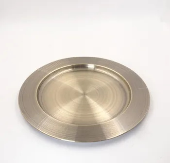 Decoration 30cm Oem Color Mirror Polish Metal Tray Dinner Plate ... Decoration 30cm Oem Color Mirror Polish Metal Tray Dinner Plate ...