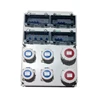 Jiahui supply industrial panel distribution board with 5P 32A sockets, China supply weatherproof wall mounting power box