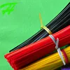 metal wire ties custom made releasable plastic cable tie colorful plastic tie straps