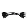 Power Over Ethernet Passive PoE Adapter Injector Splitter Kit PoE Cable Black