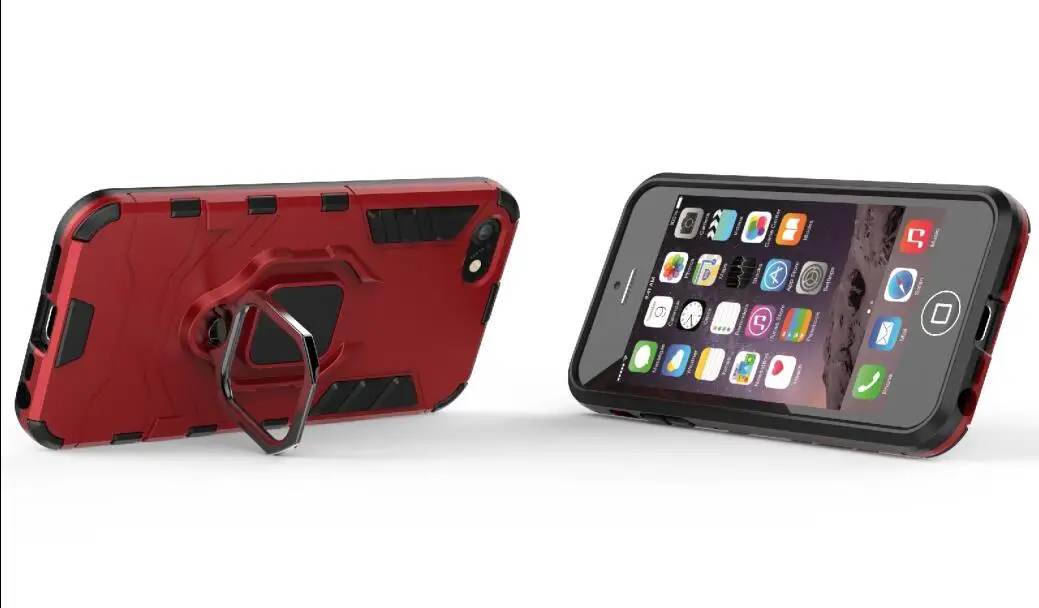 2019 Hot Sell Mobile Phone Case With Built In Kickstand For Iphone XSMAX Iphone XR XS X  5 6 7 8  PLUS