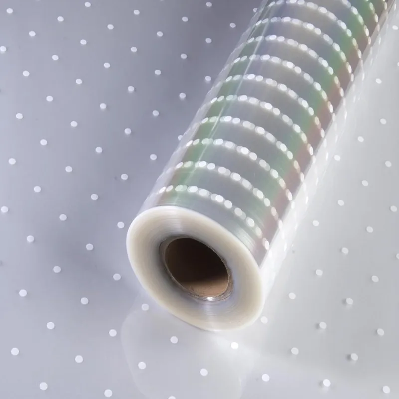 Bopp Colorful Red Cellophane Roll Cello Wrap For Crafts,Gifts,And