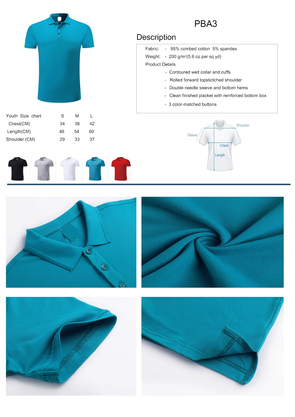 60 polyester 40 cotton shirts