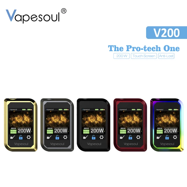 g-priv vapesoul  touch screen box  mods 200w