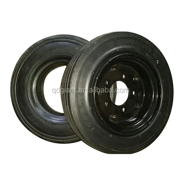 Top quality black tubeless tyre 4.00-8
