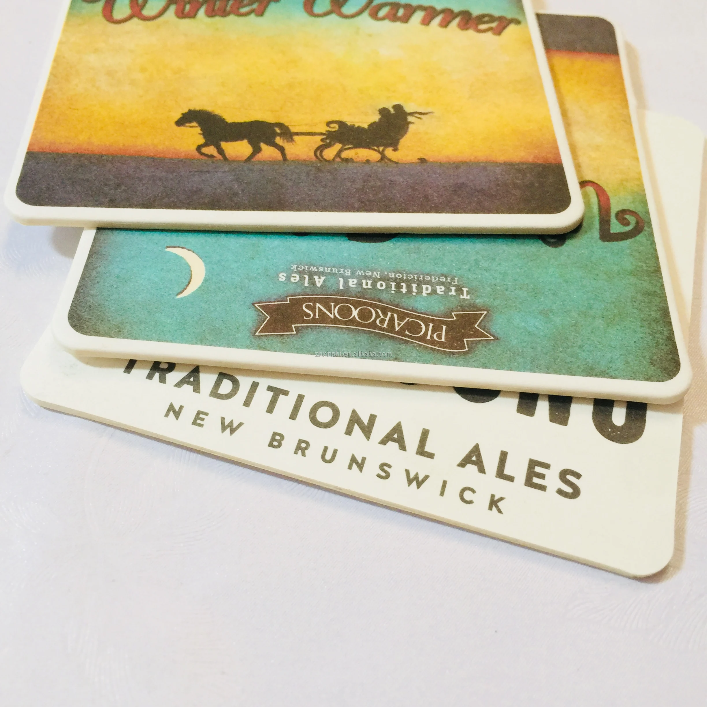 beer paper coaster