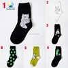 Wholesale oem funny socks cool style alien skate socks