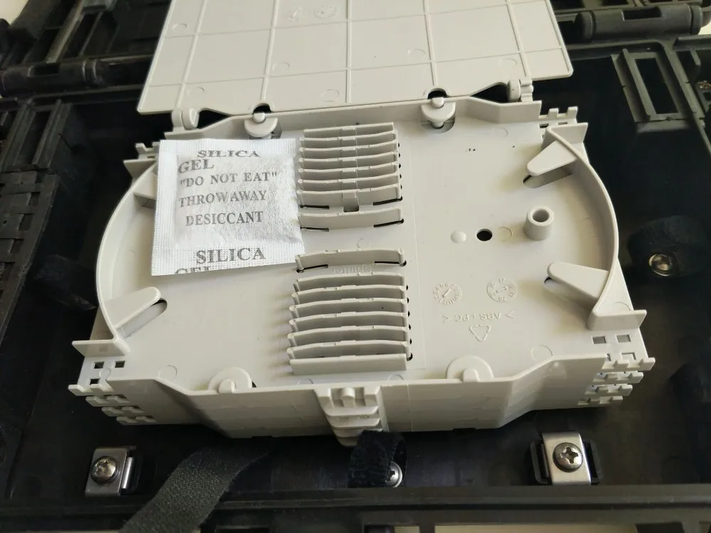 Fiber Optic Closure Junction Box For 4pcs Splice Tray Buy Fiber Optic