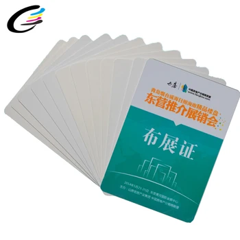 china manufacturer cr size plastic pvc card inkjet blank