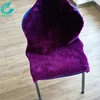 fuzzy thick long wool sheepskin fur rug for chairs