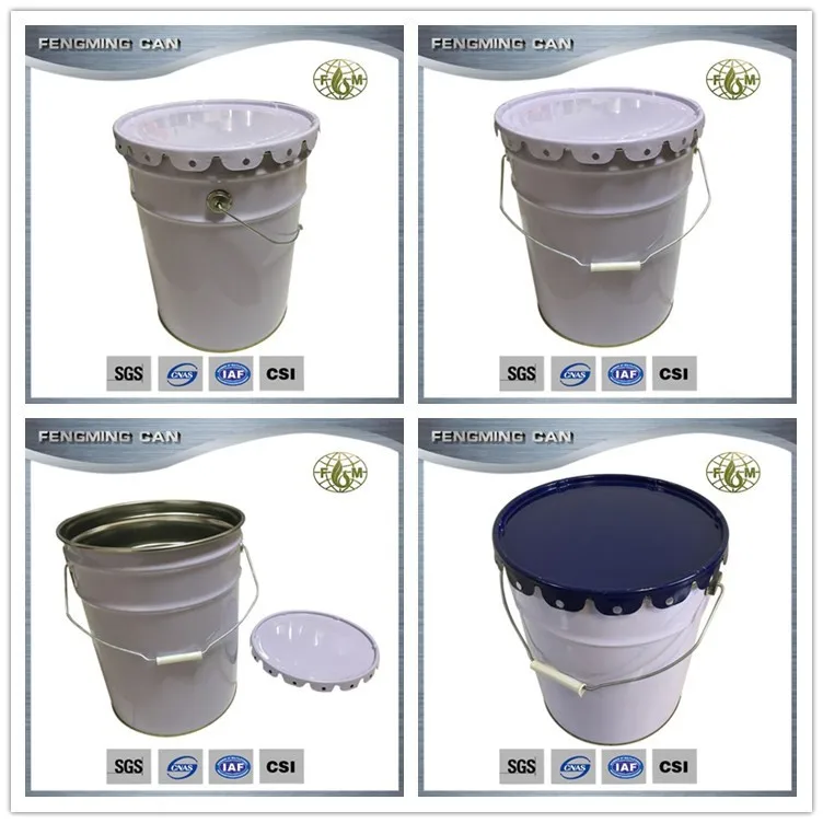 Download 20L metal paint bucket with lid and handle for sale, View 20L bucket, OEM Product Details from ...