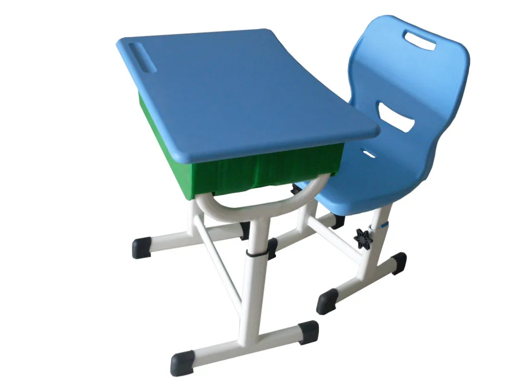 Adult Adjustable Height Primary Classroom School Furniture Single Desk