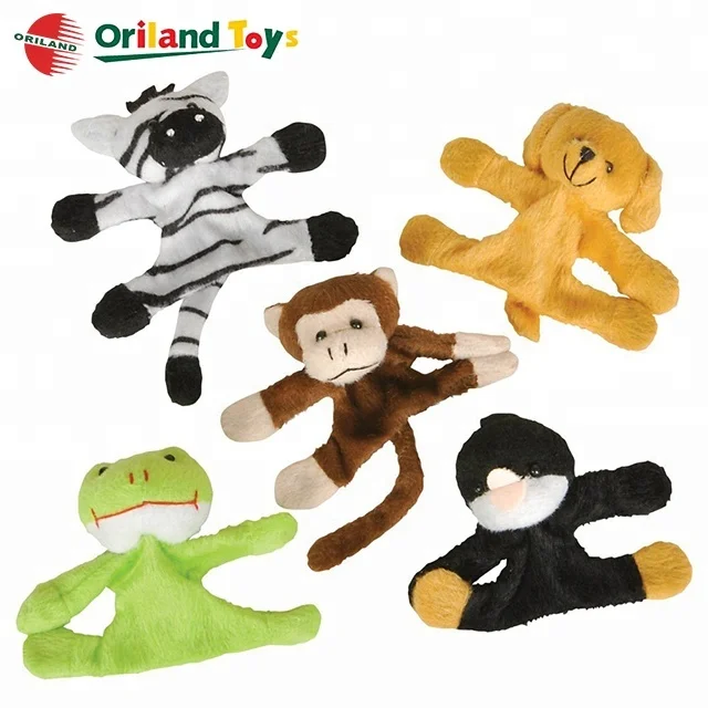 stuffed monkey with magnetic hands