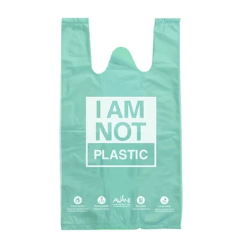 China Biodegradable Tshirt Plastic Bags With Vest Handle View Fangjie Product Details From Dongguan Printing Packaging Co