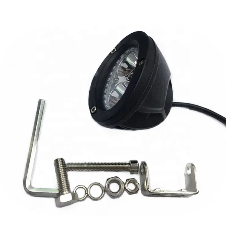 La motocicleta de alta calidad 20W llevó la luz llevada 12v del faro con el anillo