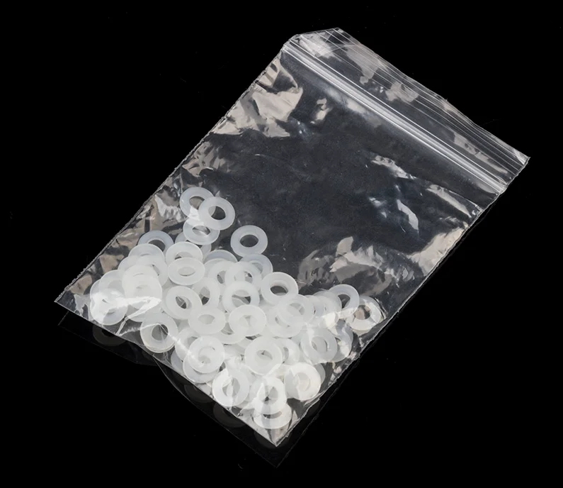M1m48 Nylon Thin Flat Washer Clear Plastic Washers Buy Clear Plastic