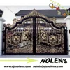 Decorative Wrought Iron Driveway Gates for Sale/ metal Security Gate/ Top-selling modern hand forged iron driveway gates