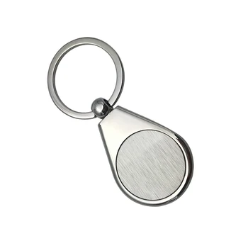 Wholesale Metal Keychain Blanks,Sublimation Blank Key Chain Silver ...