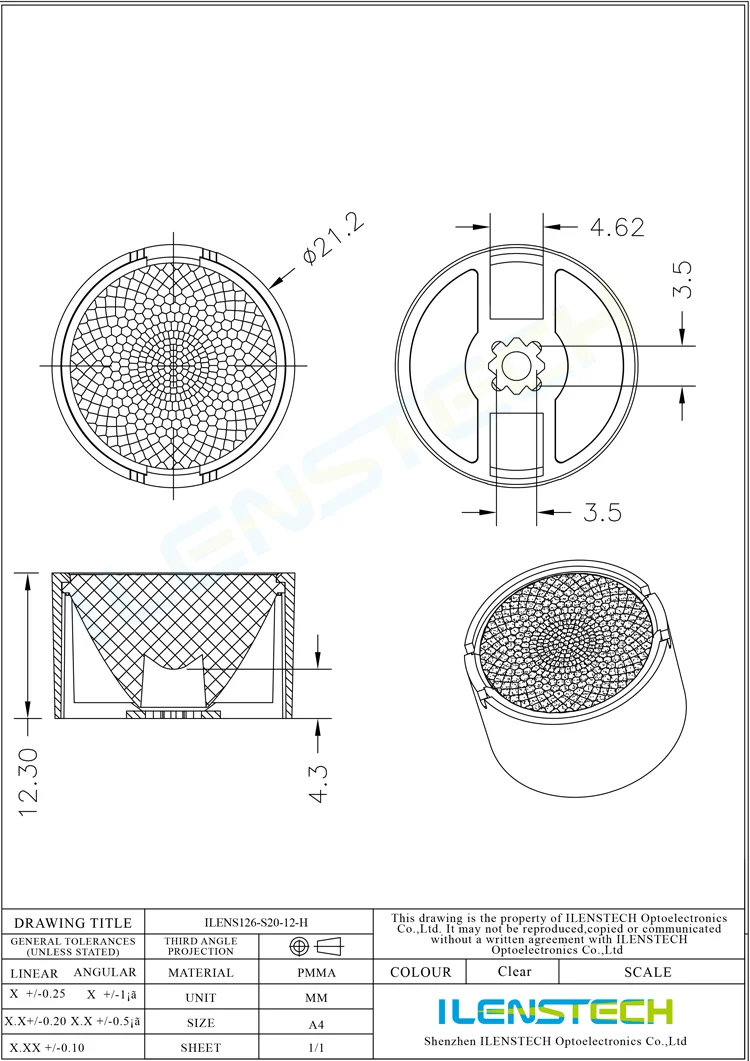 Pmma Lenses 12 Degree Led Lens For Wall Washer Buy Led Lens For Wall