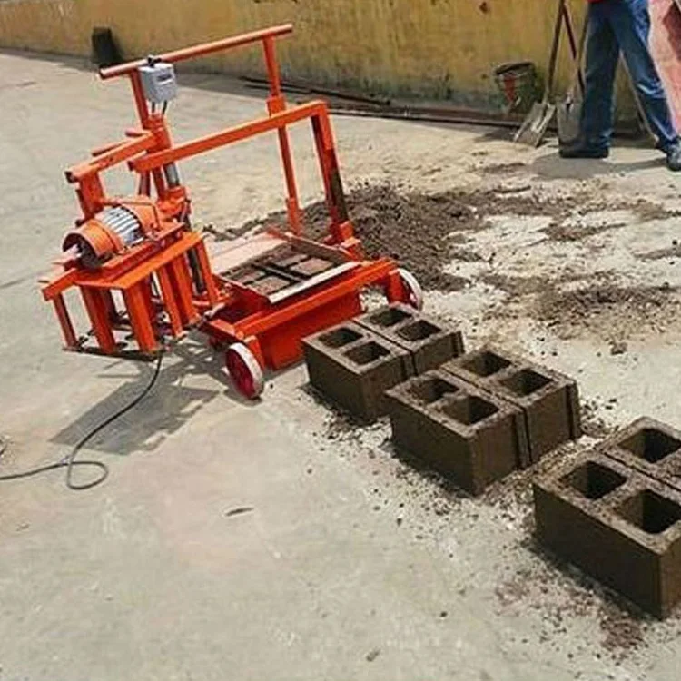 Small Scale Movable Mobile Concrete Block Making Machine In Nigeria