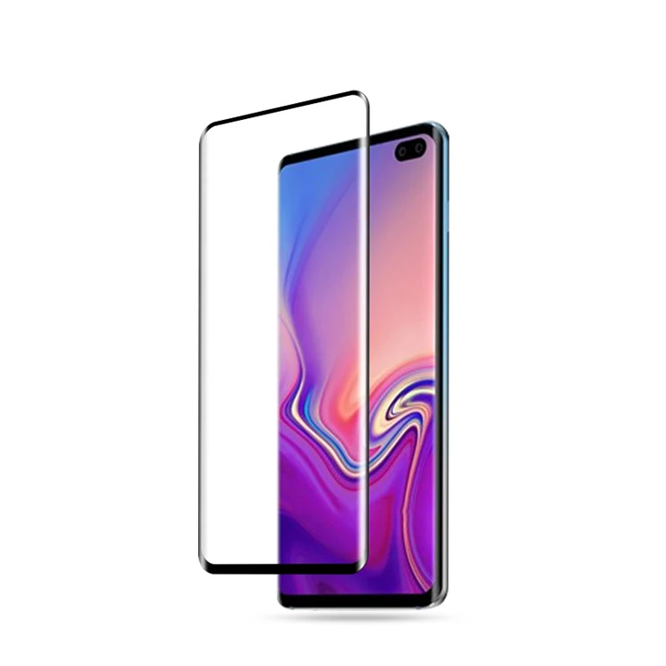 Premium 9h Curved Edge Full Screen Protector Tempered Glass For Samsung Galaxy S10 Screen Film