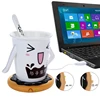 Wholesale Donut Design USB Power Cable Desktop Mug Cup Warmer Coffee Drinks Heating Mat Pad