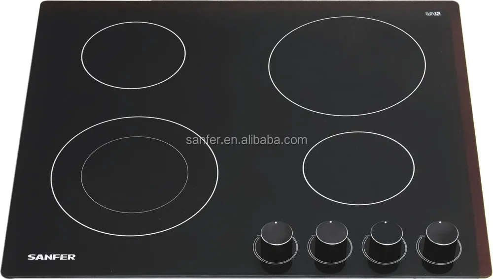 60mm Ceramic Cook Top Portable Mini Gas Stove Burner Cover Plates