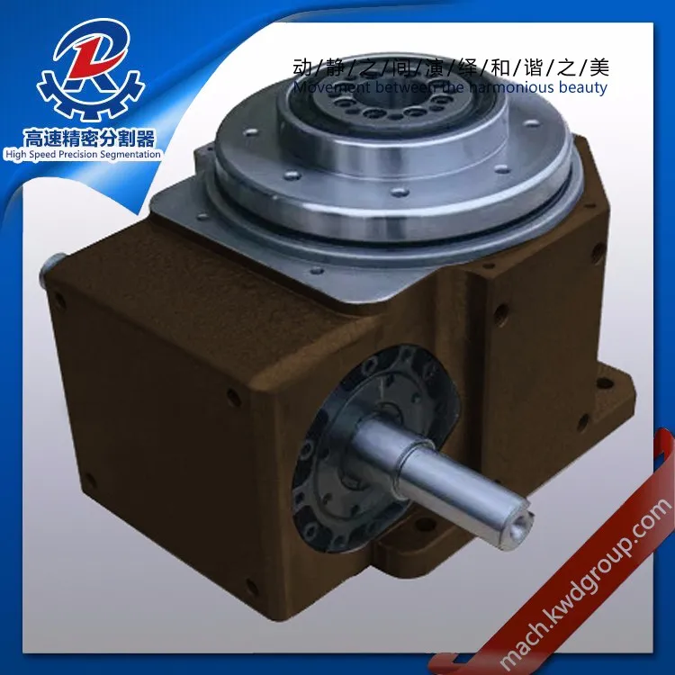 180 DT Series dividing head, Indexing drivers, Cam Indexing