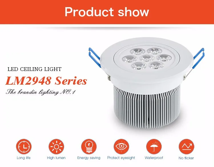 Low price wholesale 10w cob LM2948 indoor led ceiling lights