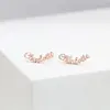 Simple Small Posts Tiny Custom Stud Minimalist Little Earrings