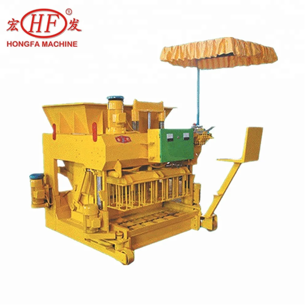 Hongfa 6A movable manual hollow brick making machine