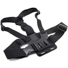 Go Pro Adjustable Chest Body Tripod Harness Belt Strap Mount Black For Gopro Hero 4 3+2 Sj4000 Xiaomi Yi Camera Accessories GP27