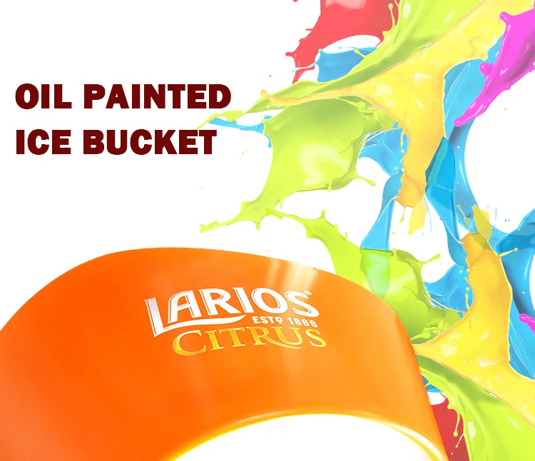 oil paited ice bucket (1)