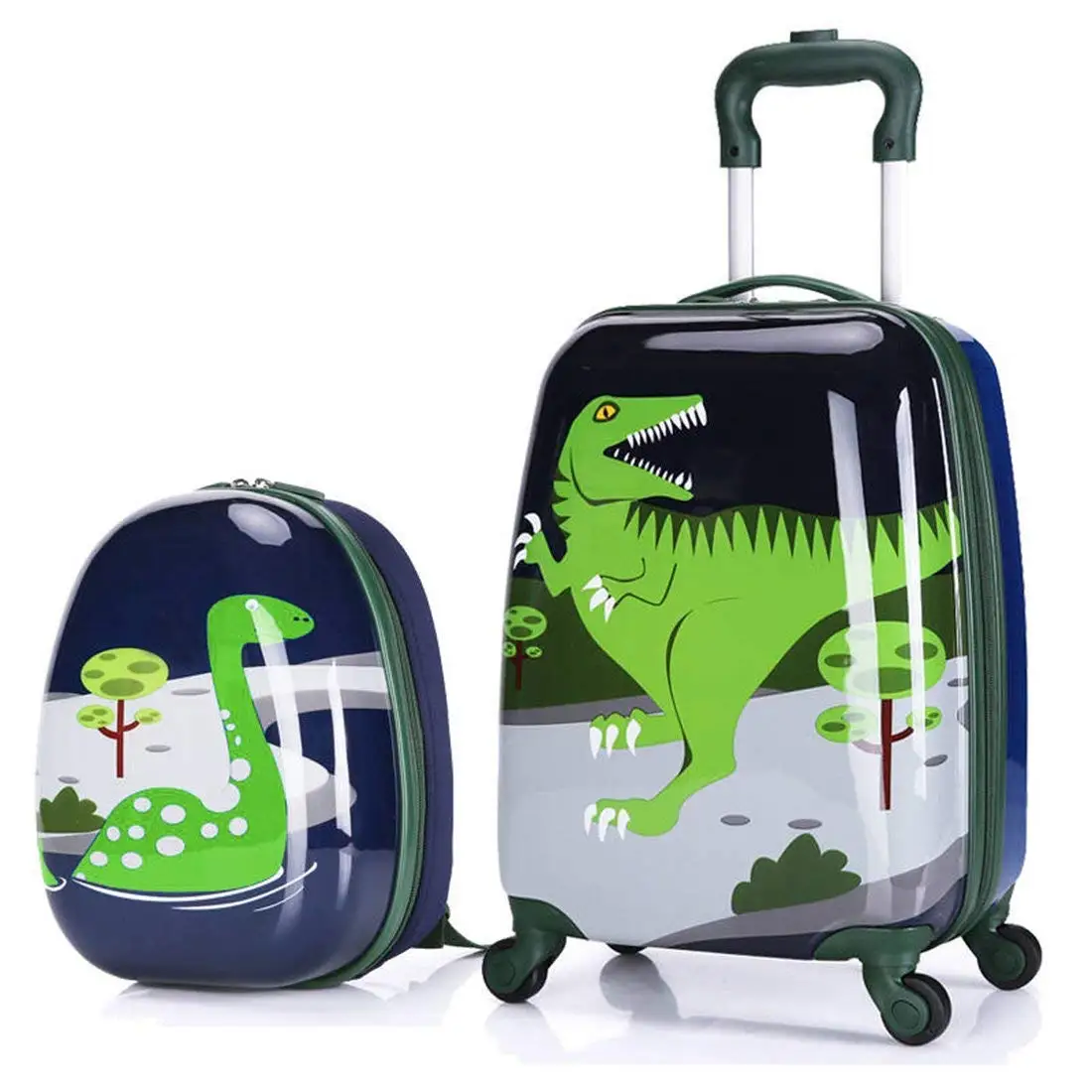 kids luggage in store