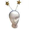 Gold Glitter Star Head Boppers Headband Christmas Nativity Party Fancy Dress New MY362
