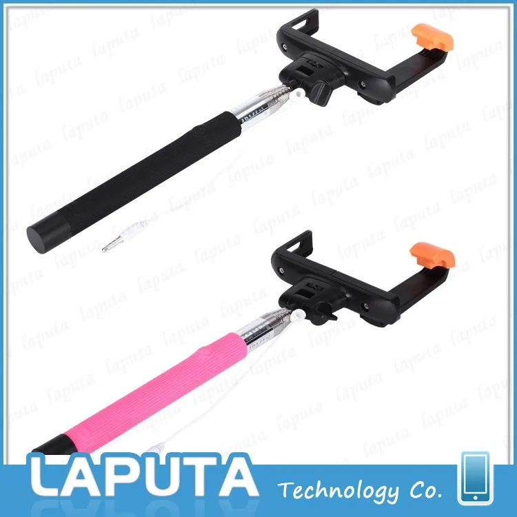 Product from China: (2015 factory direct) Extendable Handheld cable
monopod, selfie stick Monopod with bluetooth remote shutter