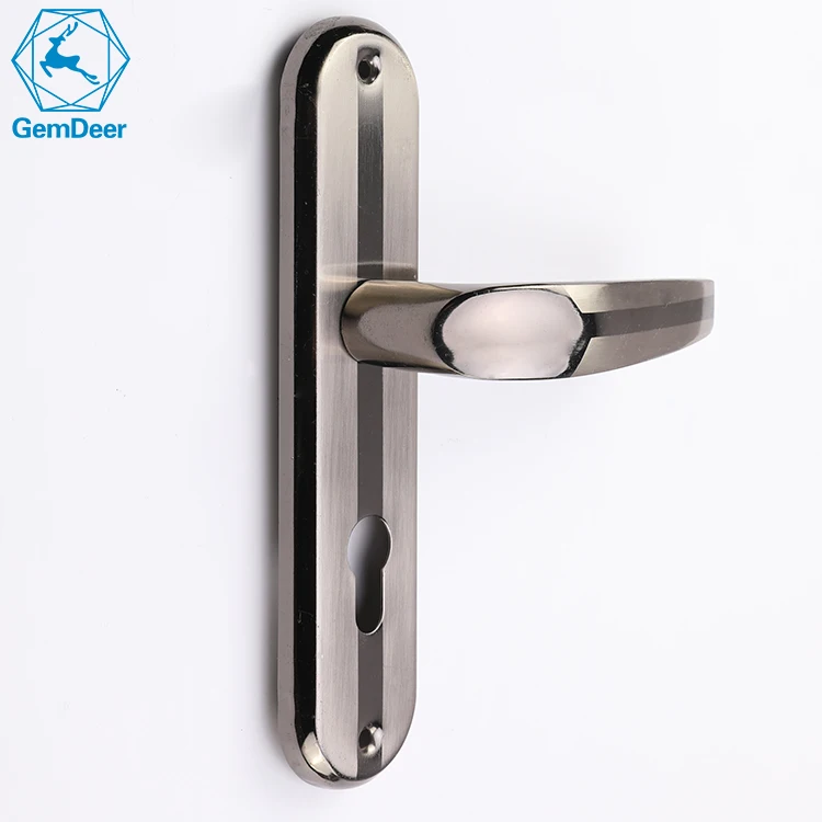 Aluminum handle iron panel Bedroom design DOOR HANDLE