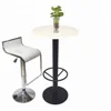 Sold Well Affordable Ornamental Black Powder Coated Wrought Iron Bar Table With Multi-Functional Use